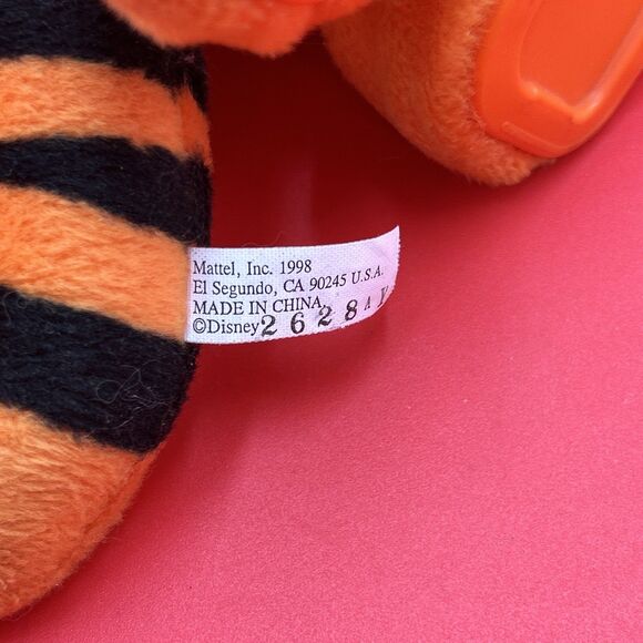 Disney Tigger Talking Bounce Around Tigger | Bouncing Plush 1998 Mattel | Works! - Picture 5 of 7